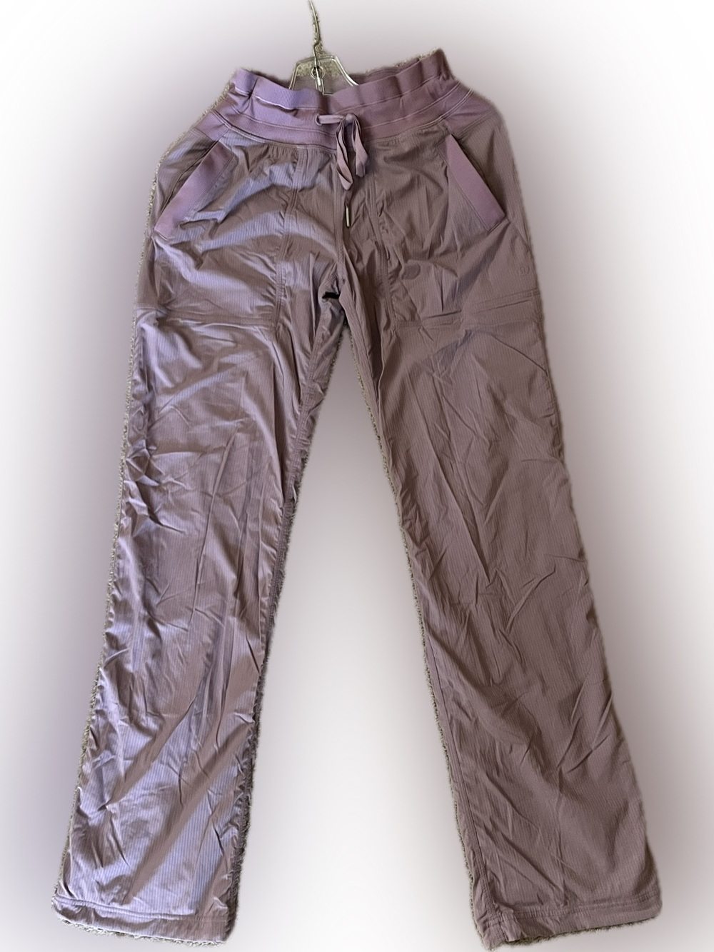 lululemon athletica Lavender Drawstring Studio Pants